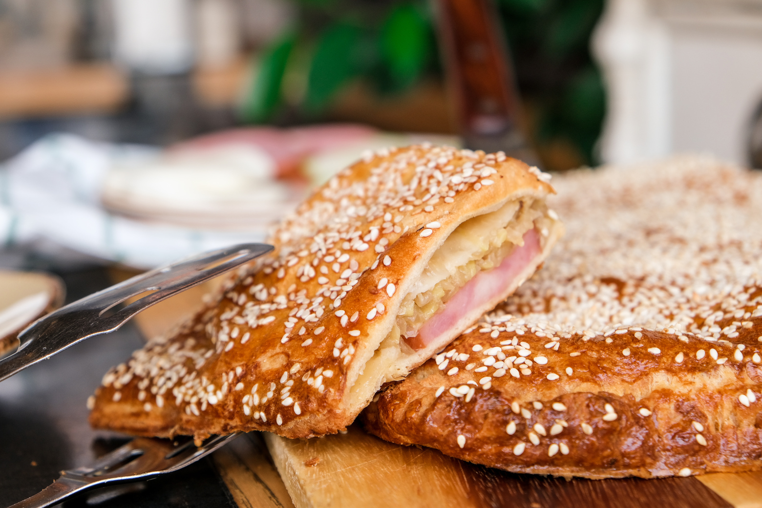 Итальянский пирог с ветчиной, моцареллой и кабачками САЙТ