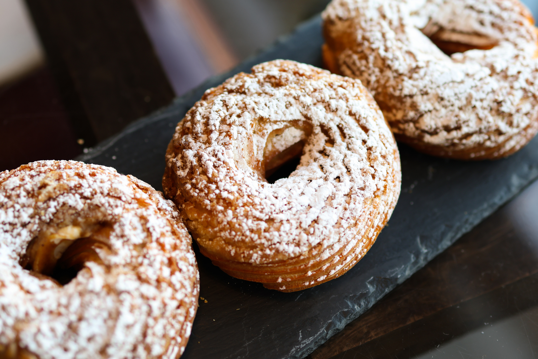 Кольцо с заварным кремом и фундучным пралине